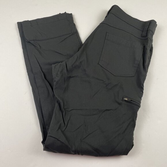 Wrangler Other - Wrangler All Terrain Gear Hiking Pants Mens 34x32 Black Nylon Stretch ATG
